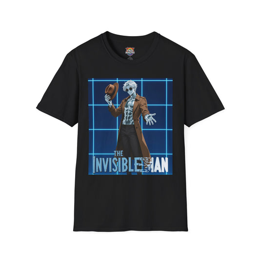 Theodore Marvel Invisible Man Unisex T-Shirt — Horror Anime Graphic Tee | Yaoi Monsters
