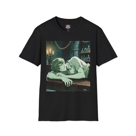 Adam Frankenstein Unisex T-Shirt — Gothic Monster Anime Tee | Yaoi Monsters