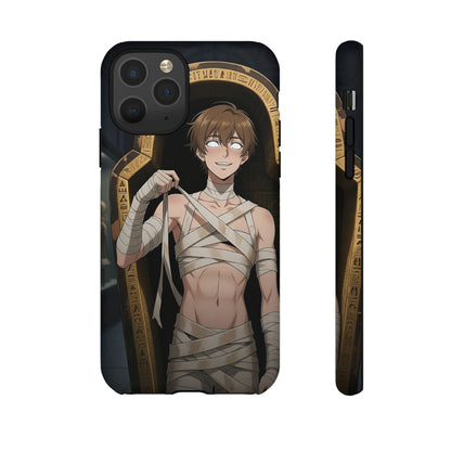 Imhotep Mummy Phone Case – iPhone, Samsung Galaxy & Google Pixel | 3D Wrap Gothic Anime Cover | Yaoi Monsters