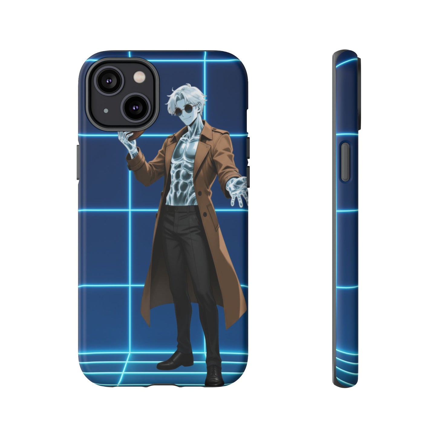 Theodore Marvel Invisible Man Anime Phone Case – iPhone, Samsung & Google Pixel (3D Wrap, Shock-Absorbing) | Yaoi Monsters