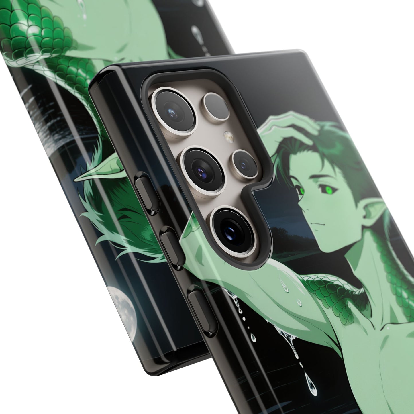 Kel Sea Creature Anime Phone Case — 3D Wrap, Shock-Absorbing (iPhone / Samsung / Pixel) | Yaoi Monsters