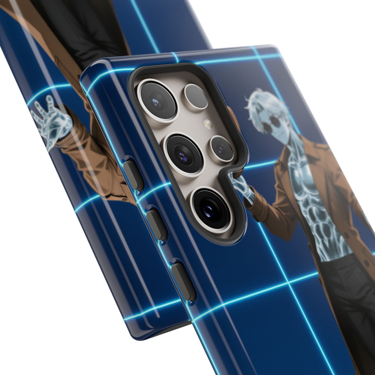 Theodore Marvel Invisible Man Anime Phone Case – iPhone, Samsung & Google Pixel (3D Wrap, Shock-Absorbing) | Yaoi Monsters