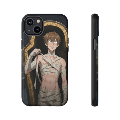 Imhotep Mummy Phone Case – iPhone, Samsung Galaxy & Google Pixel | 3D Wrap Gothic Anime Cover | Yaoi Monsters