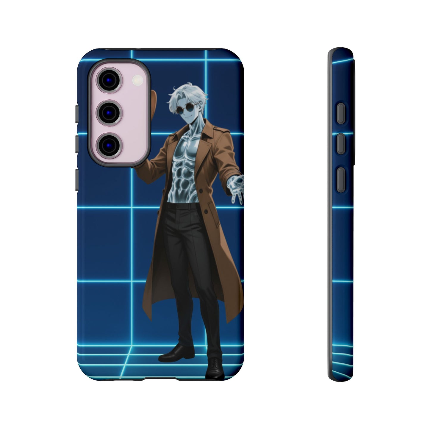 Theodore Marvel Invisible Man Anime Phone Case – iPhone, Samsung & Google Pixel (3D Wrap, Shock-Absorbing) | Yaoi Monsters