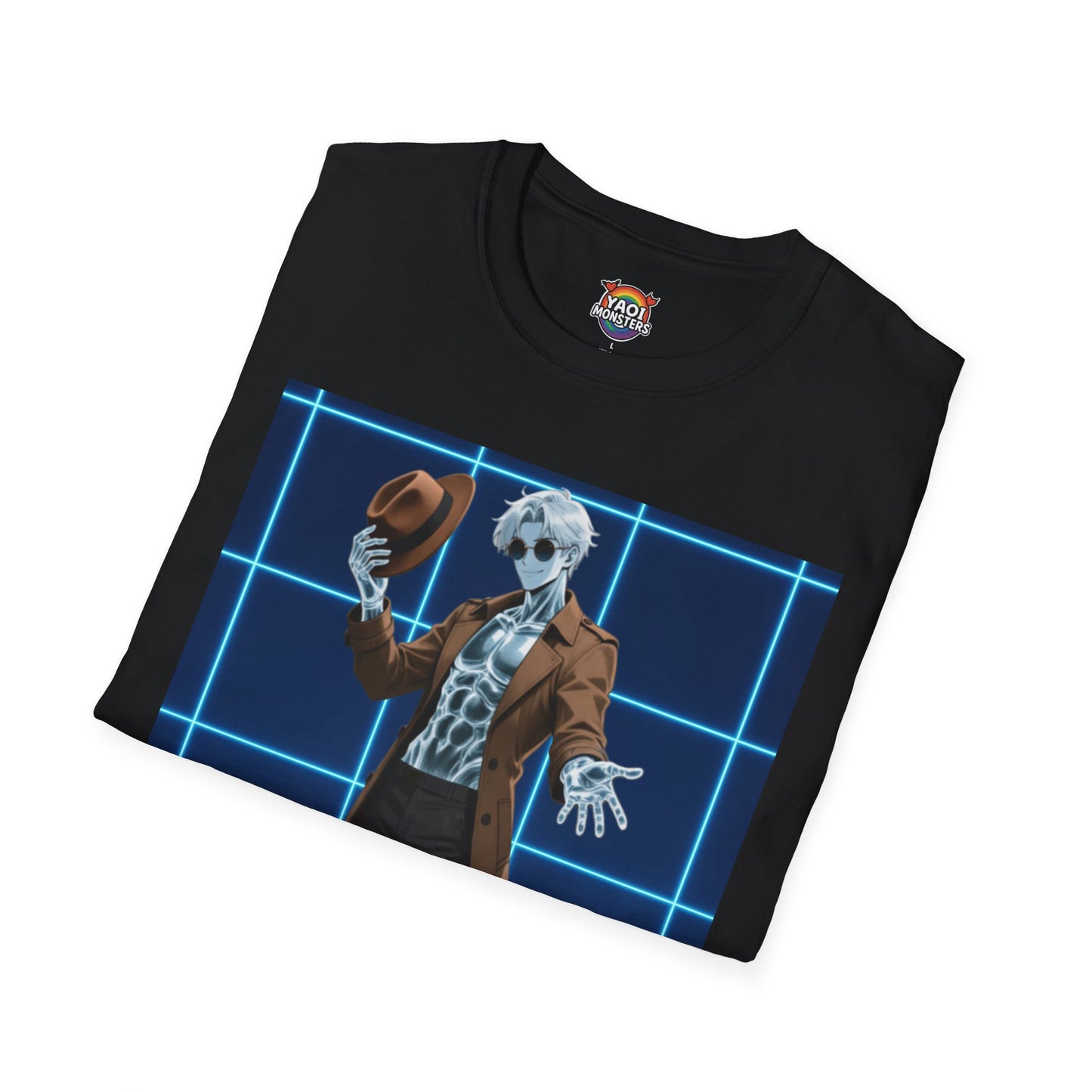 Theodore Marvel Invisible Man Unisex T-Shirt — Horror Anime Graphic Tee | Yaoi Monsters