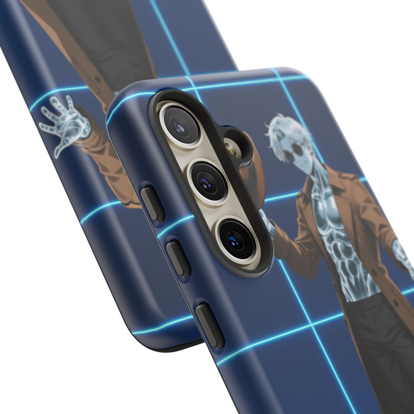 Theodore Marvel Invisible Man Anime Phone Case – iPhone, Samsung & Google Pixel (3D Wrap, Shock-Absorbing) | Yaoi Monsters