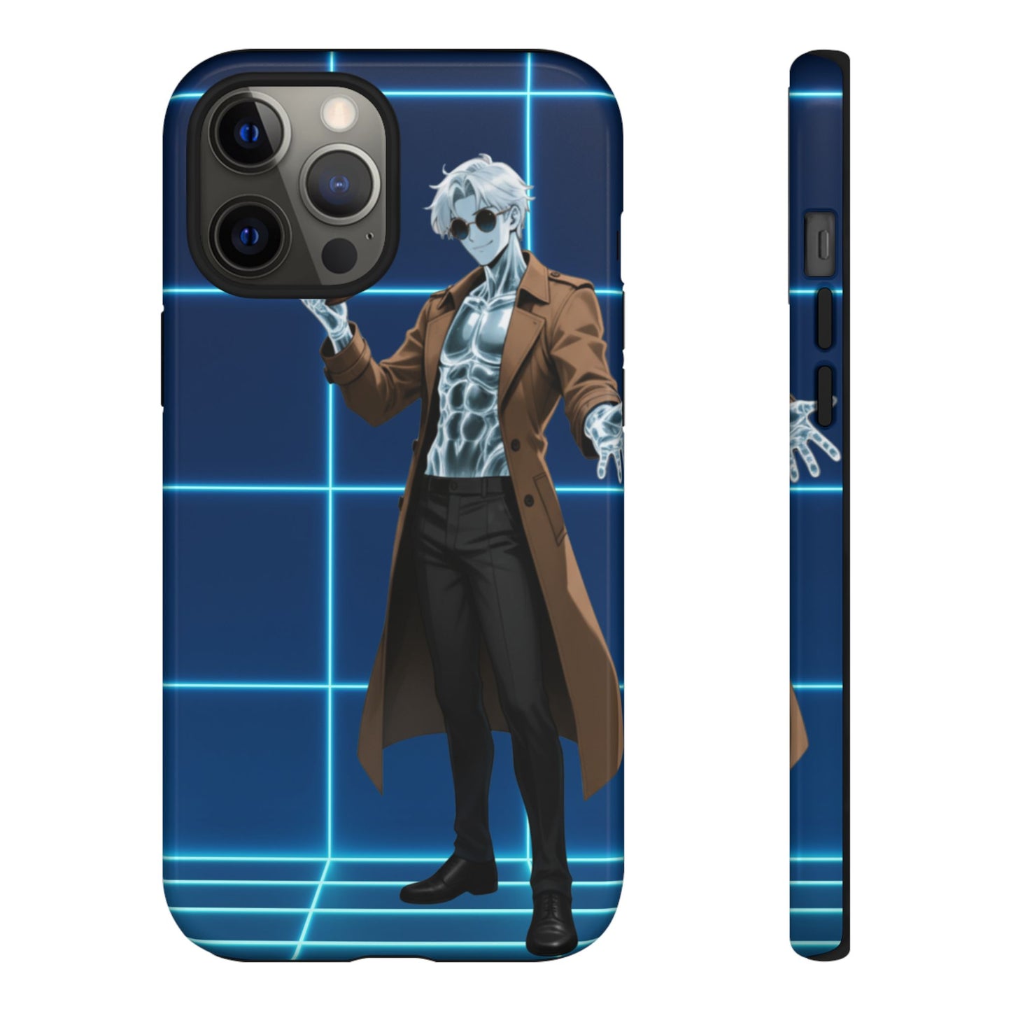 Theodore Marvel Invisible Man Anime Phone Case – iPhone, Samsung & Google Pixel (3D Wrap, Shock-Absorbing) | Yaoi Monsters