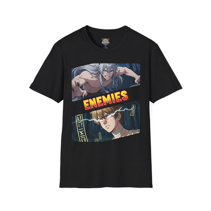 Enemies to Lovers Luca x Imhotep Unisex T-Shirt — Werewolf x Mummy BL Anime Tee | Yaoi Monsters