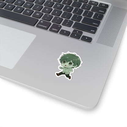 Cutie Monsters Adam “Panic” Vinyl Sticker – Running Away