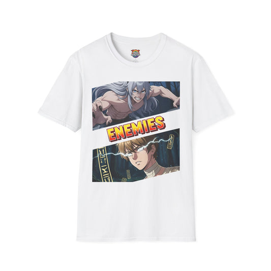 Enemies to Lovers Luca x Imhotep Unisex T-Shirt — Werewolf x Mummy BL Anime Tee | Yaoi Monsters