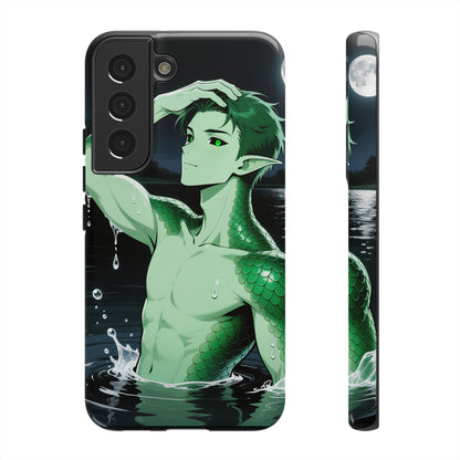 Kel Sea Creature Anime Phone Case — 3D Wrap, Shock-Absorbing (iPhone / Samsung / Pixel) | Yaoi Monsters
