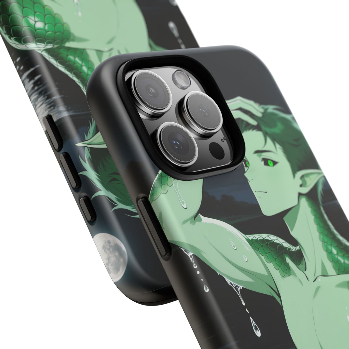 Kel Sea Creature Anime Phone Case — 3D Wrap, Shock-Absorbing (iPhone / Samsung / Pixel) | Yaoi Monsters