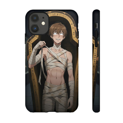 Imhotep Mummy Phone Case – iPhone, Samsung Galaxy & Google Pixel | 3D Wrap Gothic Anime Cover | Yaoi Monsters
