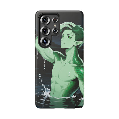 Kel Sea Creature Anime Phone Case — 3D Wrap, Shock-Absorbing (iPhone / Samsung / Pixel) | Yaoi Monsters