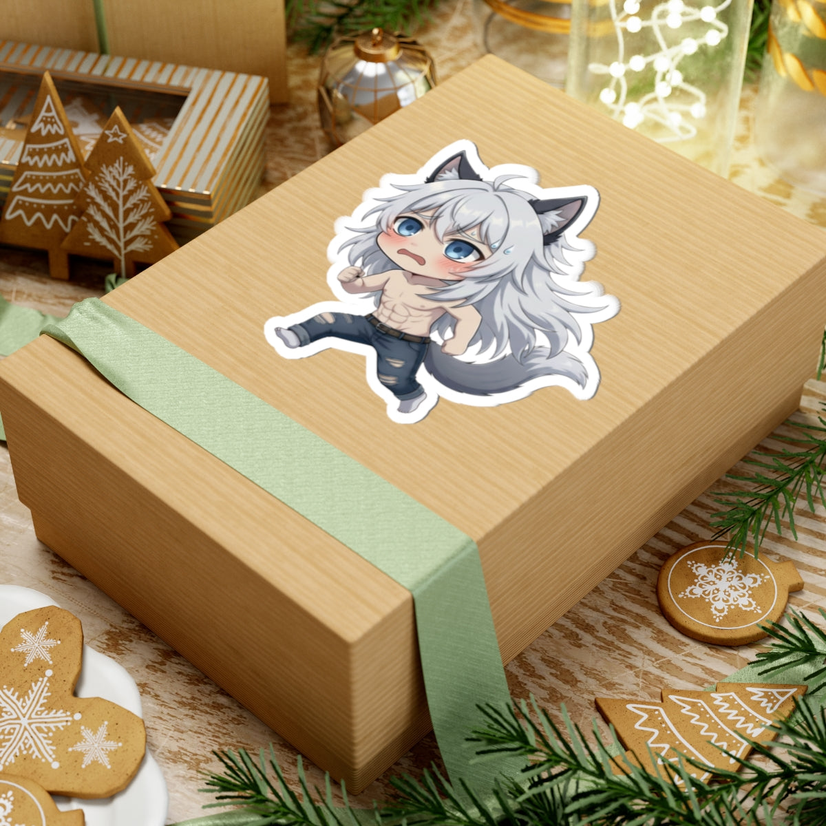 Cutie Monsters Luca “Panic” Vinyl Sticker – Running Away Right