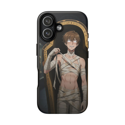 Imhotep Mummy Phone Case – iPhone, Samsung Galaxy & Google Pixel | 3D Wrap Gothic Anime Cover | Yaoi Monsters