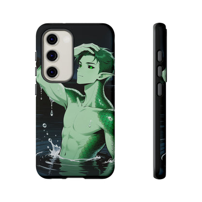 Kel Sea Creature Anime Phone Case — 3D Wrap, Shock-Absorbing (iPhone / Samsung / Pixel) | Yaoi Monsters