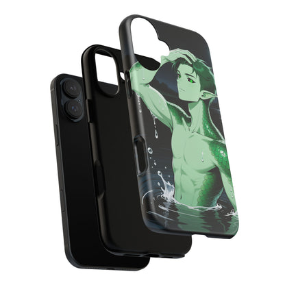 Kel Sea Creature Anime Phone Case — 3D Wrap, Shock-Absorbing (iPhone / Samsung / Pixel) | Yaoi Monsters