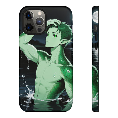 Kel Sea Creature Anime Phone Case — 3D Wrap, Shock-Absorbing (iPhone / Samsung / Pixel) | Yaoi Monsters