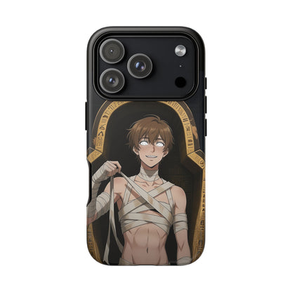 Imhotep Mummy Phone Case – iPhone, Samsung Galaxy & Google Pixel | 3D Wrap Gothic Anime Cover | Yaoi Monsters