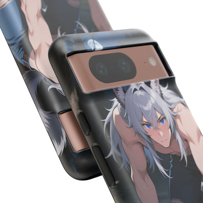Luca Moonlit Werewolf Tough Phone Case — Anime Wolfman Cover (iPhone, Samsung Galaxy & Google Pixel) | Yaoi Monsters