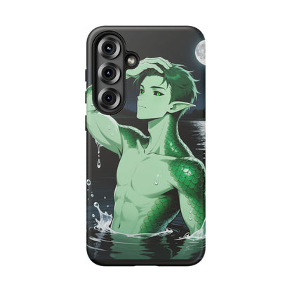 Kel Sea Creature Anime Phone Case — 3D Wrap, Shock-Absorbing (iPhone / Samsung / Pixel) | Yaoi Monsters