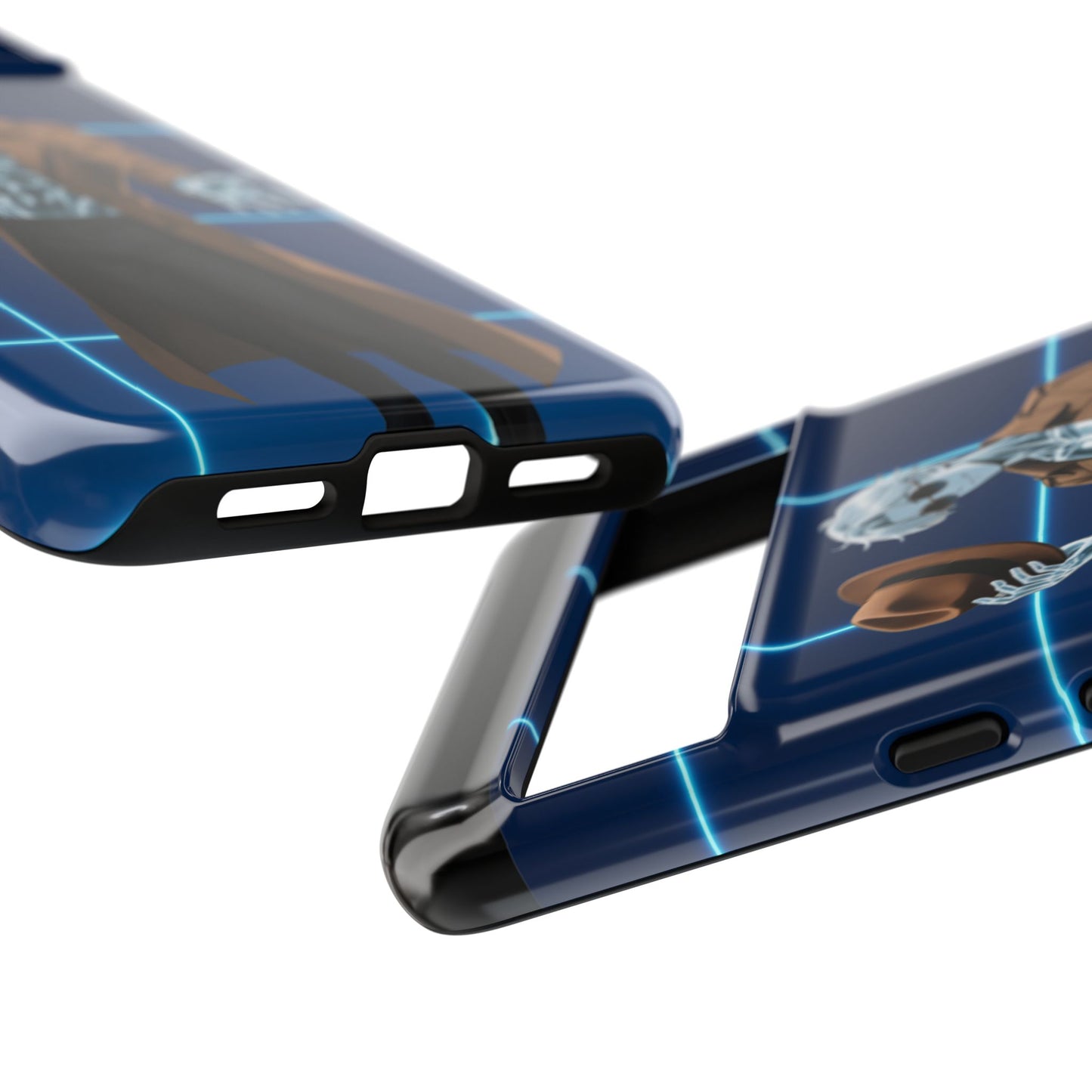 Theodore Marvel Invisible Man Anime Phone Case – iPhone, Samsung & Google Pixel (3D Wrap, Shock-Absorbing) | Yaoi Monsters