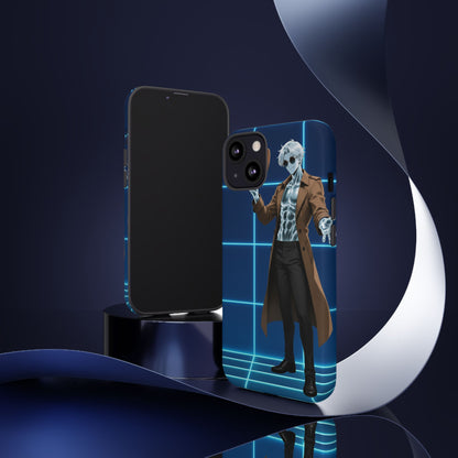 Theodore Marvel Invisible Man Anime Phone Case – iPhone, Samsung & Google Pixel (3D Wrap, Shock-Absorbing) | Yaoi Monsters