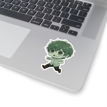 Cutie Monsters Adam “Panic” Vinyl Sticker – Running Away