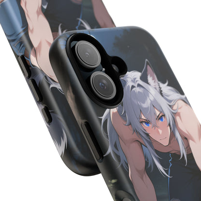 Luca Moonlit Werewolf Tough Phone Case — Anime Wolfman Cover (iPhone, Samsung Galaxy & Google Pixel) | Yaoi Monsters