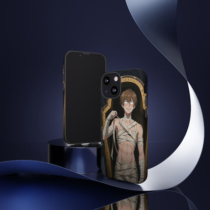 Imhotep Mummy Phone Case – iPhone, Samsung Galaxy & Google Pixel | 3D Wrap Gothic Anime Cover | Yaoi Monsters