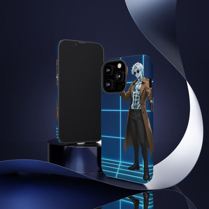 Theodore Marvel Invisible Man Anime Phone Case – iPhone, Samsung & Google Pixel (3D Wrap, Shock-Absorbing) | Yaoi Monsters