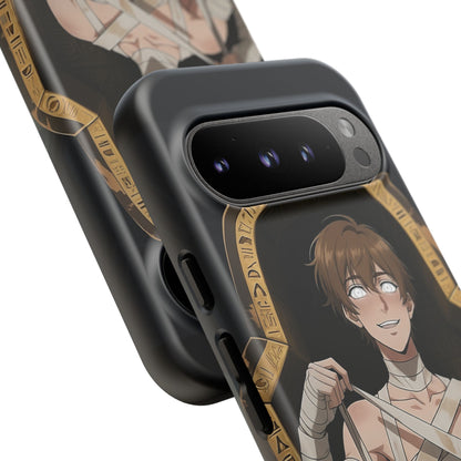 Imhotep Mummy Phone Case – iPhone, Samsung Galaxy & Google Pixel | 3D Wrap Gothic Anime Cover | Yaoi Monsters