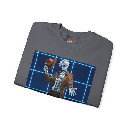 Theodore Marvel Invisible Man Crewneck Sweatshirt — Heavy Blend Anime Pullover | Yaoi Monsters