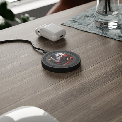 Dracula Velvet Chaise Wireless Charger — Qi-Compatible Vampire Charging Pad | Yaoi Monsters