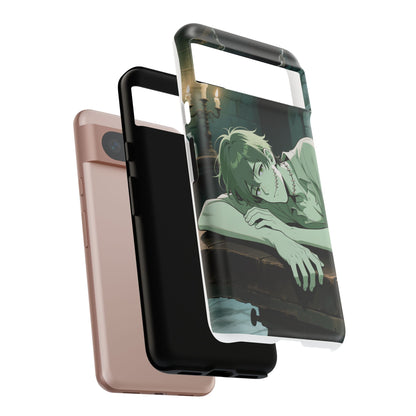 Electric Stare Frankenstein Phone Case — Anime Adam Cover (iPhone, Samsung & Pixel) | Yaoi Monsters