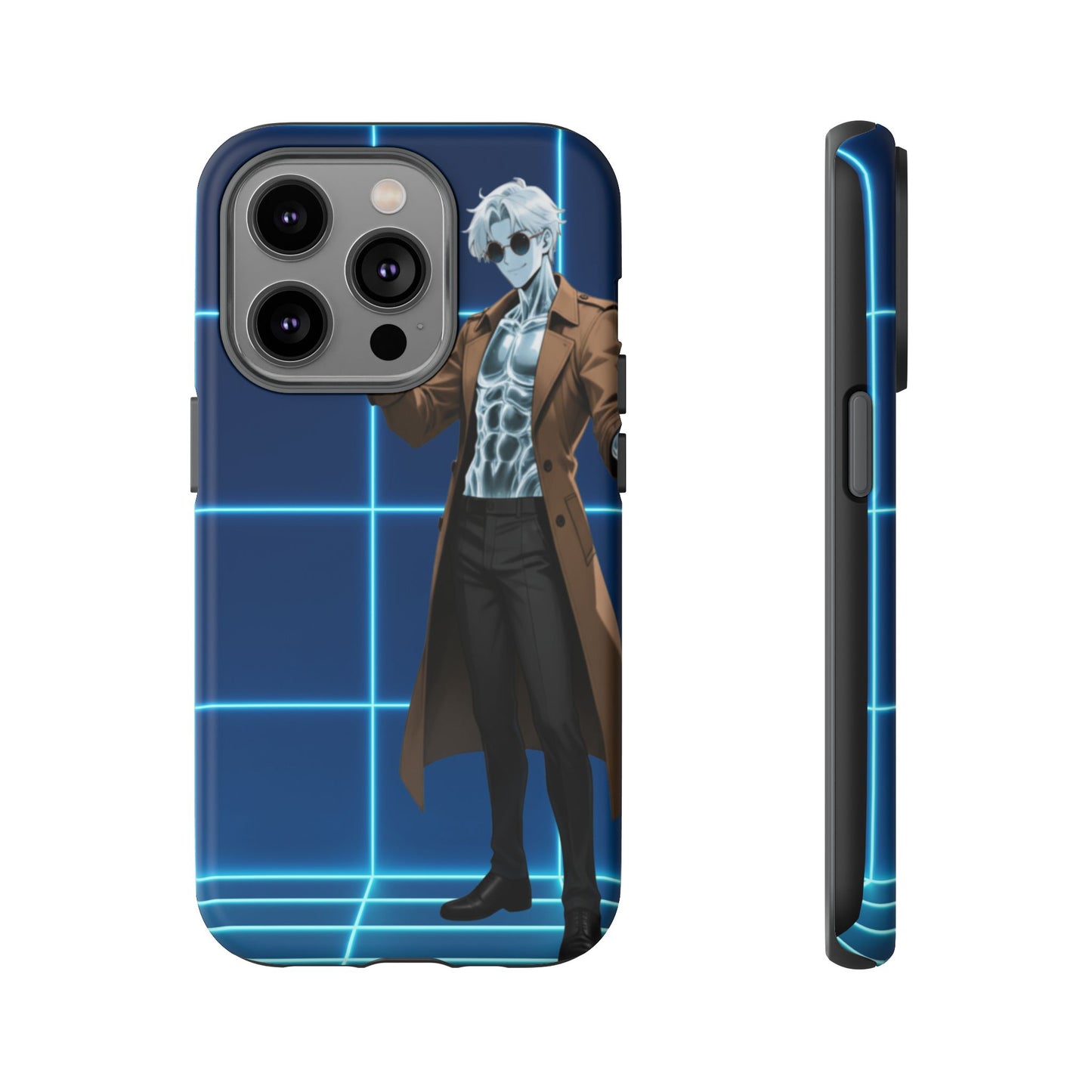 Theodore Marvel Invisible Man Anime Phone Case – iPhone, Samsung & Google Pixel (3D Wrap, Shock-Absorbing) | Yaoi Monsters