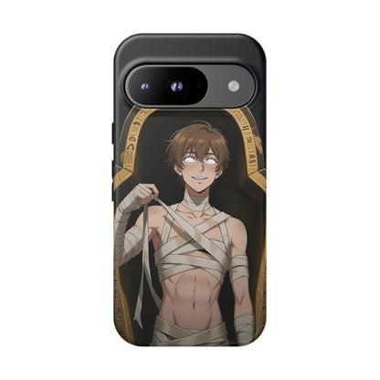 Imhotep Mummy Phone Case – iPhone, Samsung Galaxy & Google Pixel | 3D Wrap Gothic Anime Cover | Yaoi Monsters