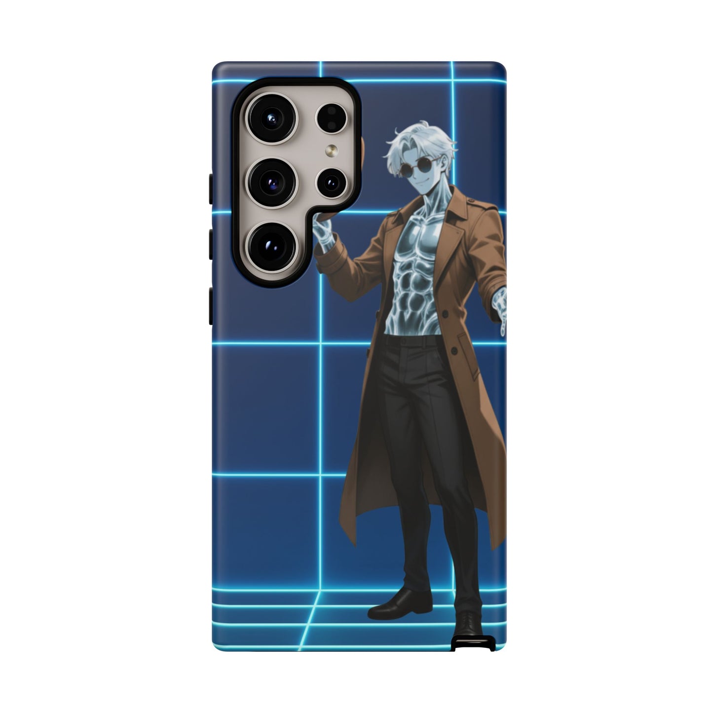Theodore Marvel Invisible Man Anime Phone Case – iPhone, Samsung & Google Pixel (3D Wrap, Shock-Absorbing) | Yaoi Monsters