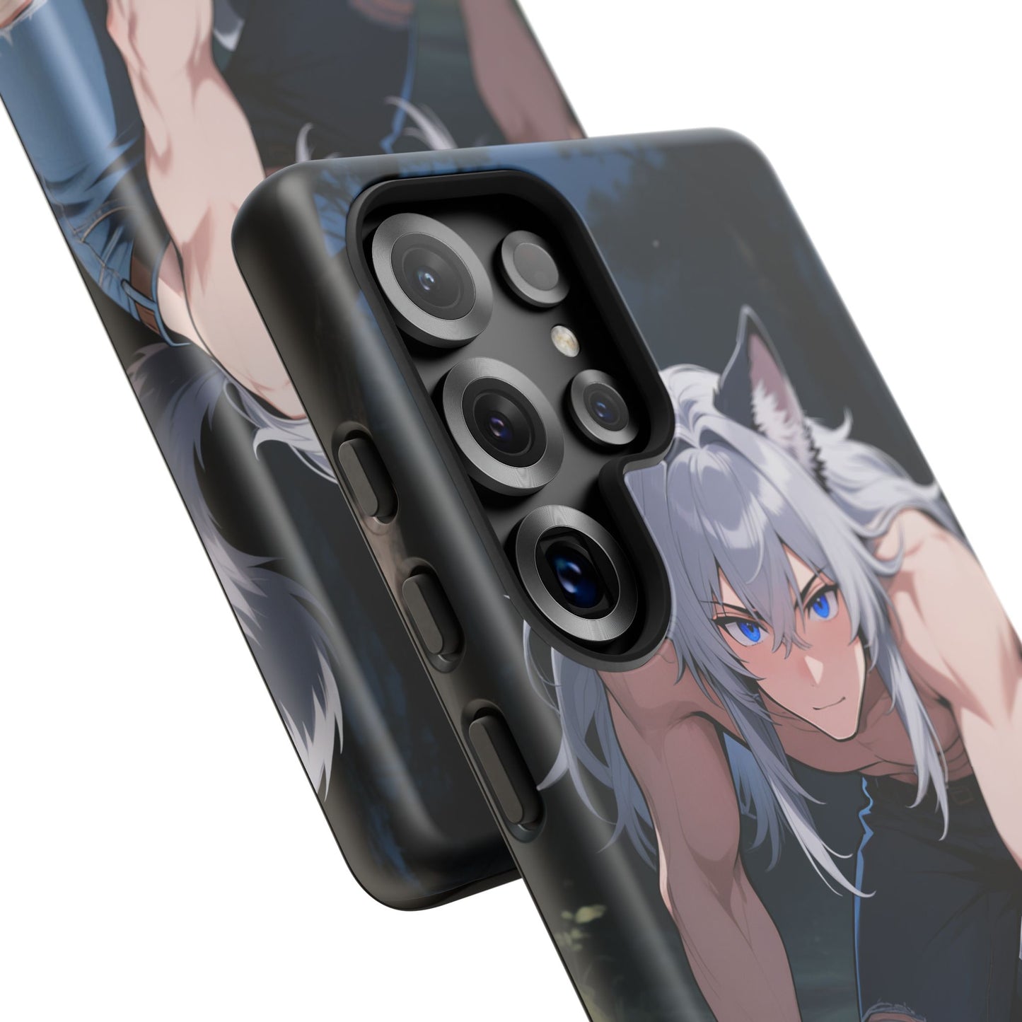 Luca Moonlit Werewolf Tough Phone Case — Anime Wolfman Cover (iPhone, Samsung Galaxy & Google Pixel) | Yaoi Monsters