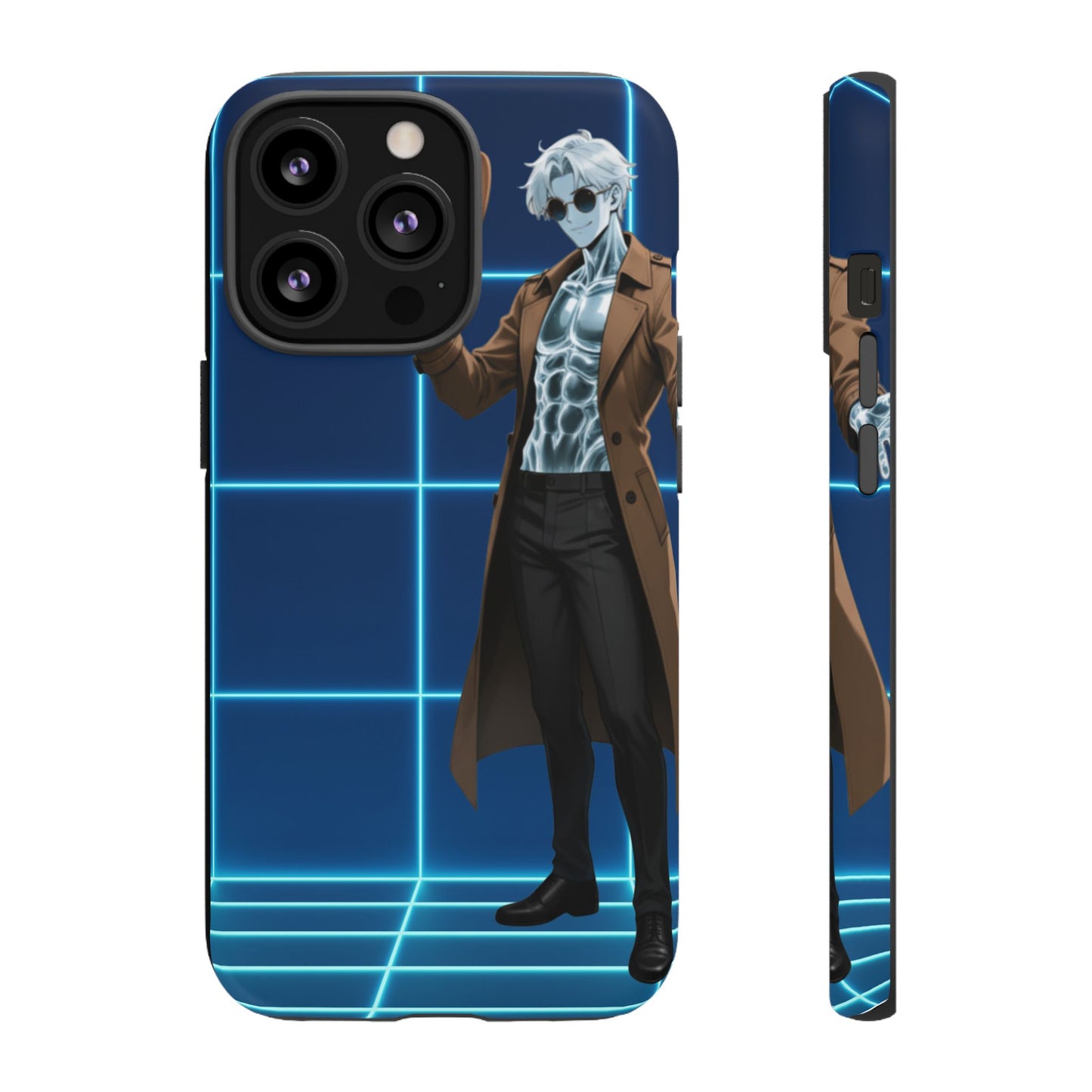 Theodore Marvel Invisible Man Anime Phone Case – iPhone, Samsung & Google Pixel (3D Wrap, Shock-Absorbing) | Yaoi Monsters