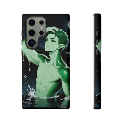 Kel Sea Creature Anime Phone Case — 3D Wrap, Shock-Absorbing (iPhone / Samsung / Pixel) | Yaoi Monsters