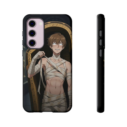 Imhotep Mummy Phone Case – iPhone, Samsung Galaxy & Google Pixel | 3D Wrap Gothic Anime Cover | Yaoi Monsters