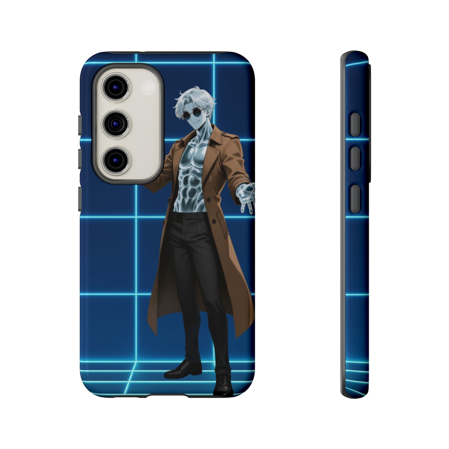 Theodore Marvel Invisible Man Anime Phone Case – iPhone, Samsung & Google Pixel (3D Wrap, Shock-Absorbing) | Yaoi Monsters