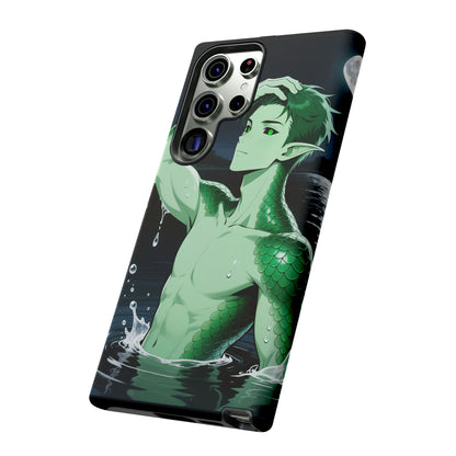 Kel Sea Creature Anime Phone Case — 3D Wrap, Shock-Absorbing (iPhone / Samsung / Pixel) | Yaoi Monsters