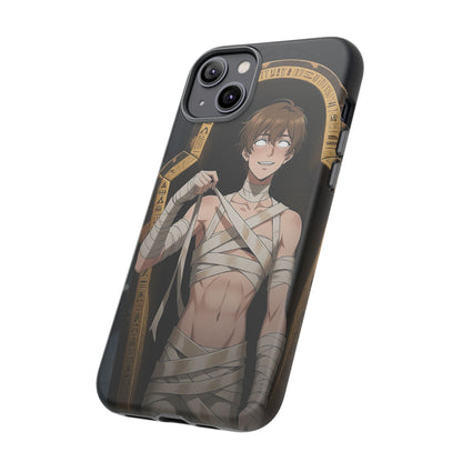 Imhotep Mummy Phone Case – iPhone, Samsung Galaxy & Google Pixel | 3D Wrap Gothic Anime Cover | Yaoi Monsters