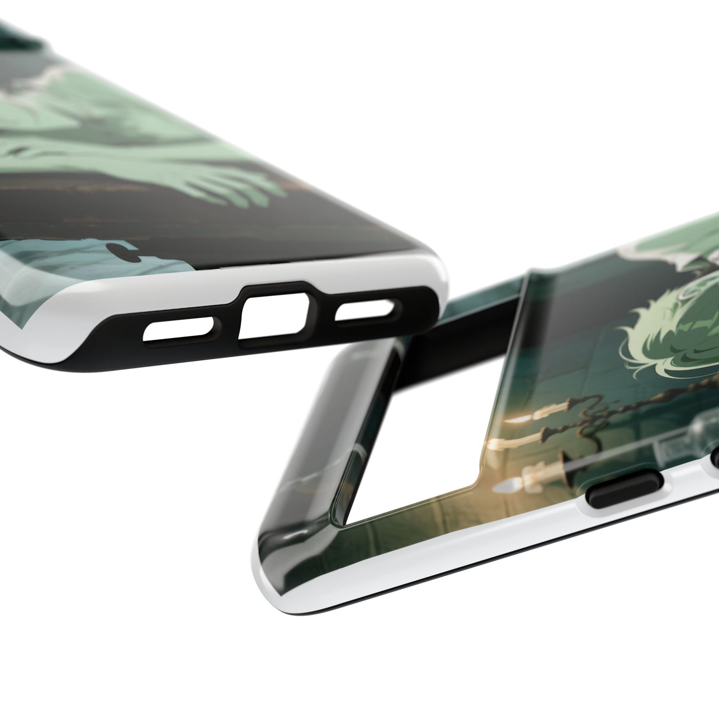 Electric Stare Frankenstein Phone Case — Anime Adam Cover (iPhone, Samsung & Pixel) | Yaoi Monsters