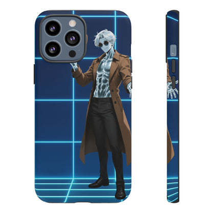 Theodore Marvel Invisible Man Anime Phone Case – iPhone, Samsung & Google Pixel (3D Wrap, Shock-Absorbing) | Yaoi Monsters