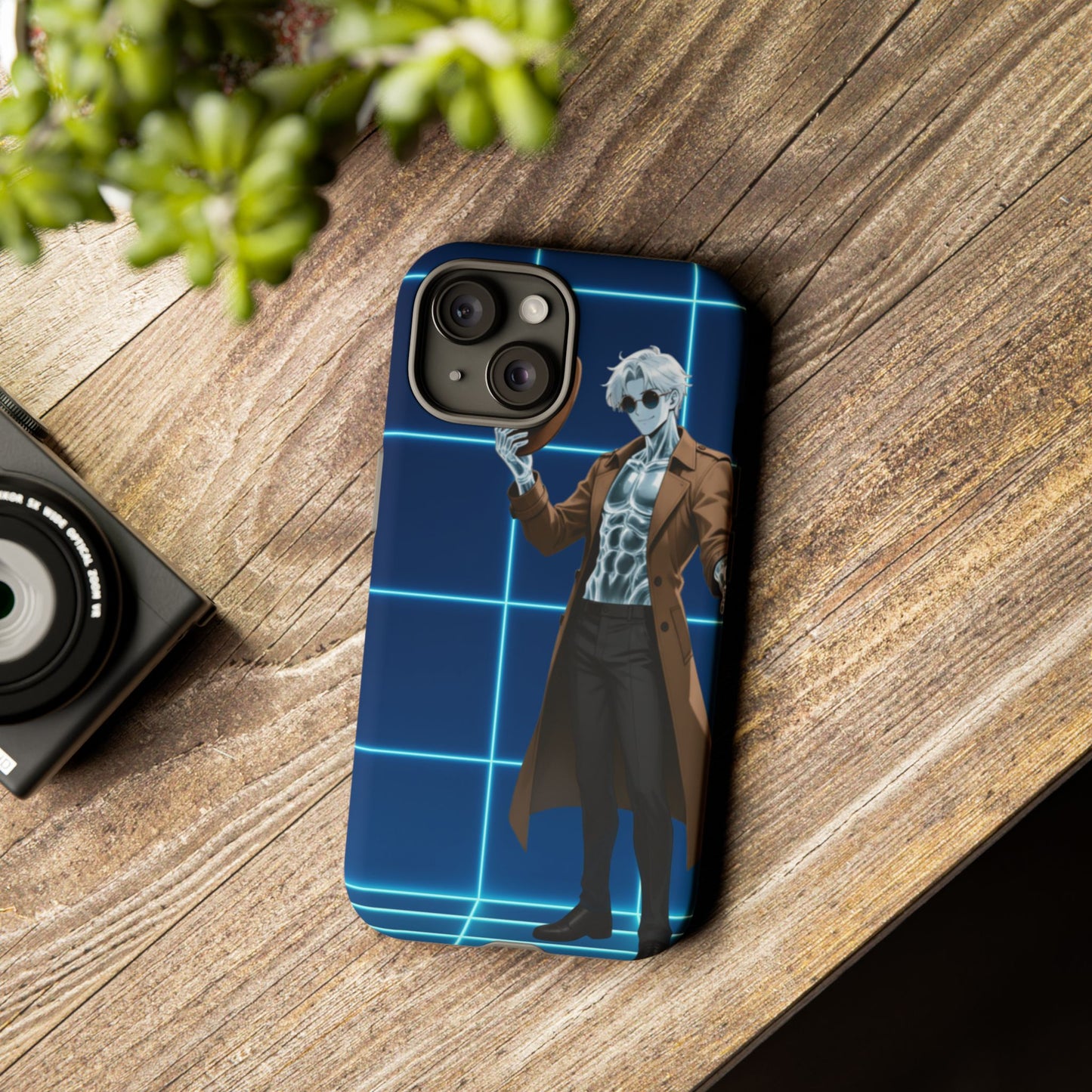 Theodore Marvel Invisible Man Anime Phone Case – iPhone, Samsung & Google Pixel (3D Wrap, Shock-Absorbing) | Yaoi Monsters