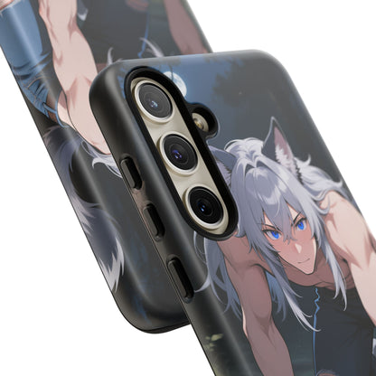 Luca Moonlit Werewolf Tough Phone Case — Anime Wolfman Cover (iPhone, Samsung Galaxy & Google Pixel) | Yaoi Monsters
